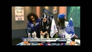 KTLA: Beauty Day for Opening Day with Stacy Cox