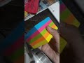 Unboxing of sticky notes from flipkart