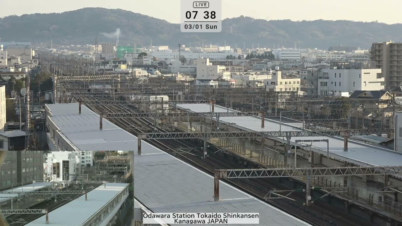 【アーカイブ】2026年03月1日07時～翌15時小田原駅ライブカメラ