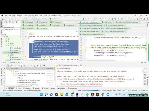 Selenium Cucumber Step Undefined Error