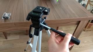 Su Terazili 140Cm Tripod Kutu Açılımı Kurulum Ve İncelemesi Weifeng Wt-330A