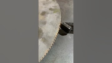 máy mài lưỡi cưa hợp kim cắt thép, cắt inox.. tự động