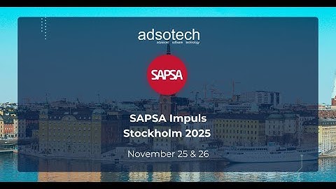 SAPSA Impuls Stockholm 2025 | SAP Community, Innovation & Transformation
