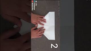 Time laps paper airplane  jet F14 Subscribe for the full video #shorts