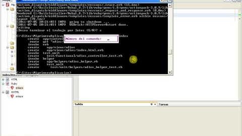 Ruby on Rails - Capitulo 3 - Parte 1 - 3ª Lección
