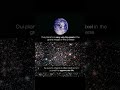 We are so tiny #space #shorts #science #astronomy #galaxy #universe #planet #earth #reels #moon