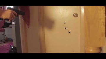 Shooting test (with bullet holes) - Adobe After Effects CS6