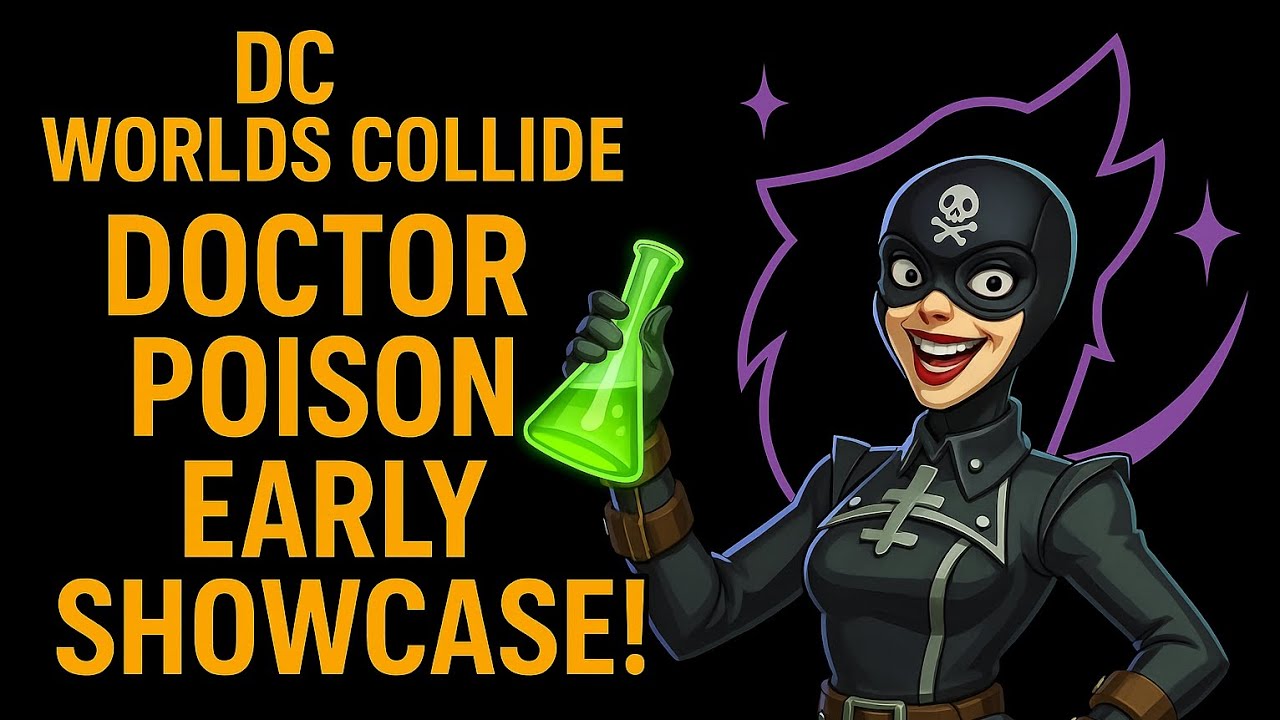 Doctor Poison DC World's Collide | Doctor Poison Early Access & Poison Team Showcase ...