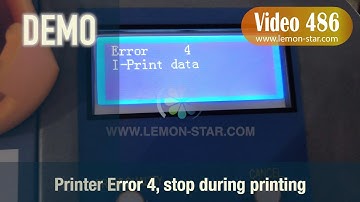 Allwin printer error 4 print data mismatch code 20020004 fixing