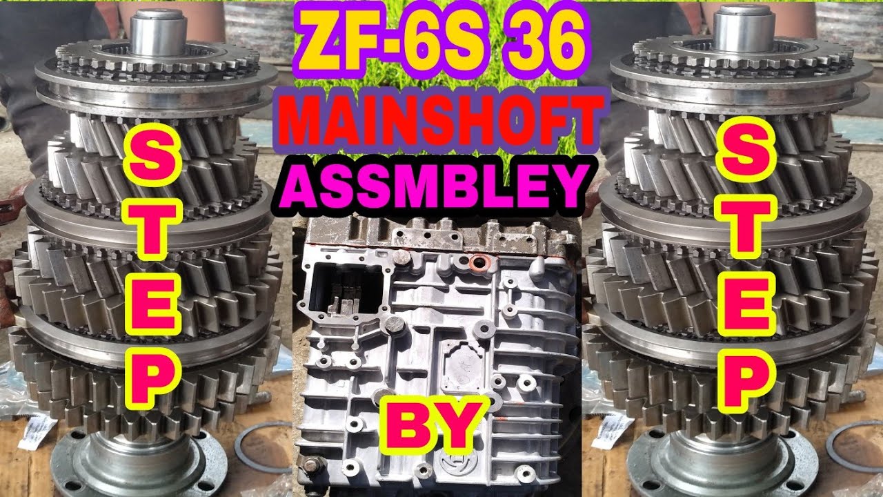 ZF- 6S 36 Mainshoft Assy. Step By Step A to Z, #mechanicgyan
