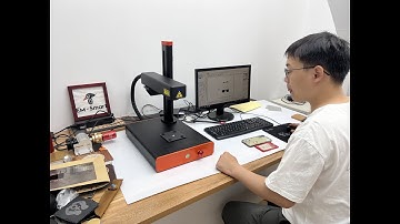 EM-Smart Fiber Laser Marking on 20W Small Laser