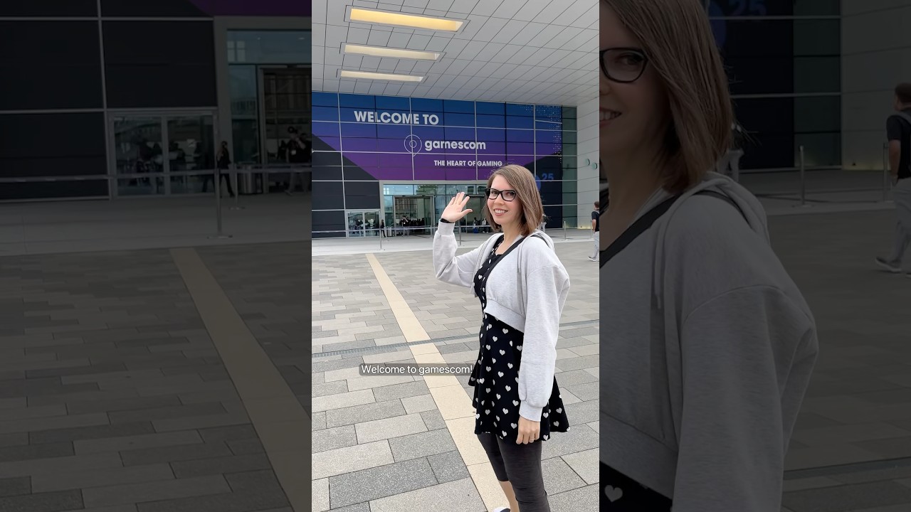 Trying out new games at #gamescom25 #mongil