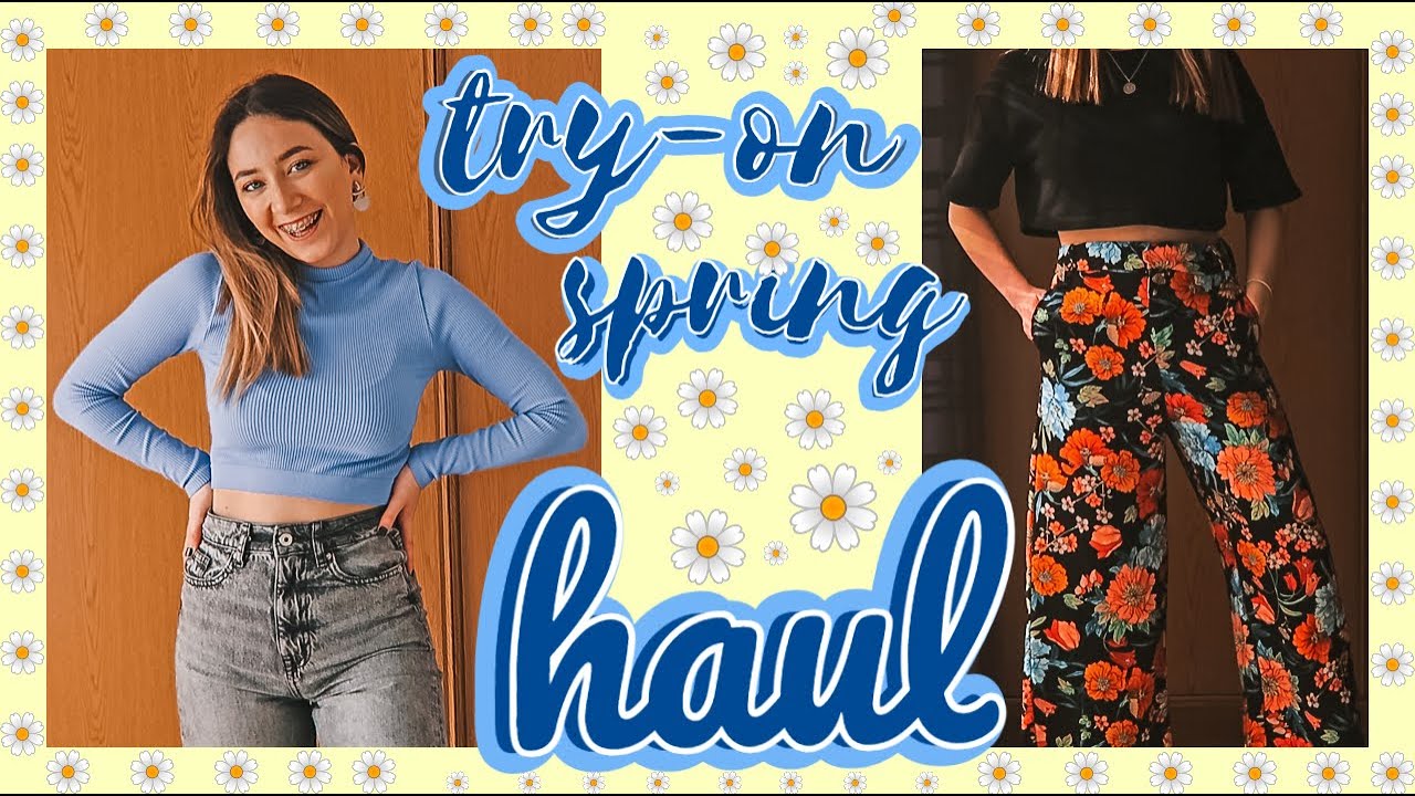 TRY-ON Spring Haul! | Lojas em 2ª mão, Zara, Stradivarius, Kiko,... | Mary Channel