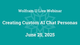 Creating Custom AI Chat Personas