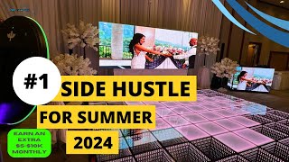How To Make 5000 - 10000Month By Renting Led Video Walls And Dance Floors. The Best Side Hustle.