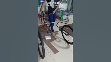 Amazing Ideas 4 wheel Bicycle modelling#technology #shorts #ytshorts
