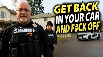 IDIOT Cops Get OWNED & DISMISSED After Demanding ID! EPIC First Amendment Audit FAIL!