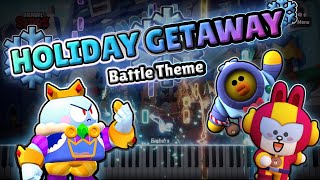HOLIDAY GETAWAY (Snowtel) [Battle 1] - Brawl Stars Piano screenshot 4
