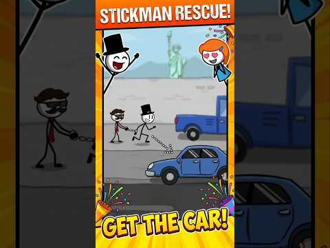 Can He Save His Girl? Stickman Puzzle Fail & Win #shorts #puzzlegames