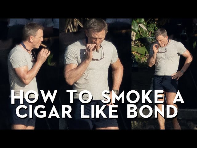 How To Smoke A Cigar Like James Bond | The Return of the Delectados