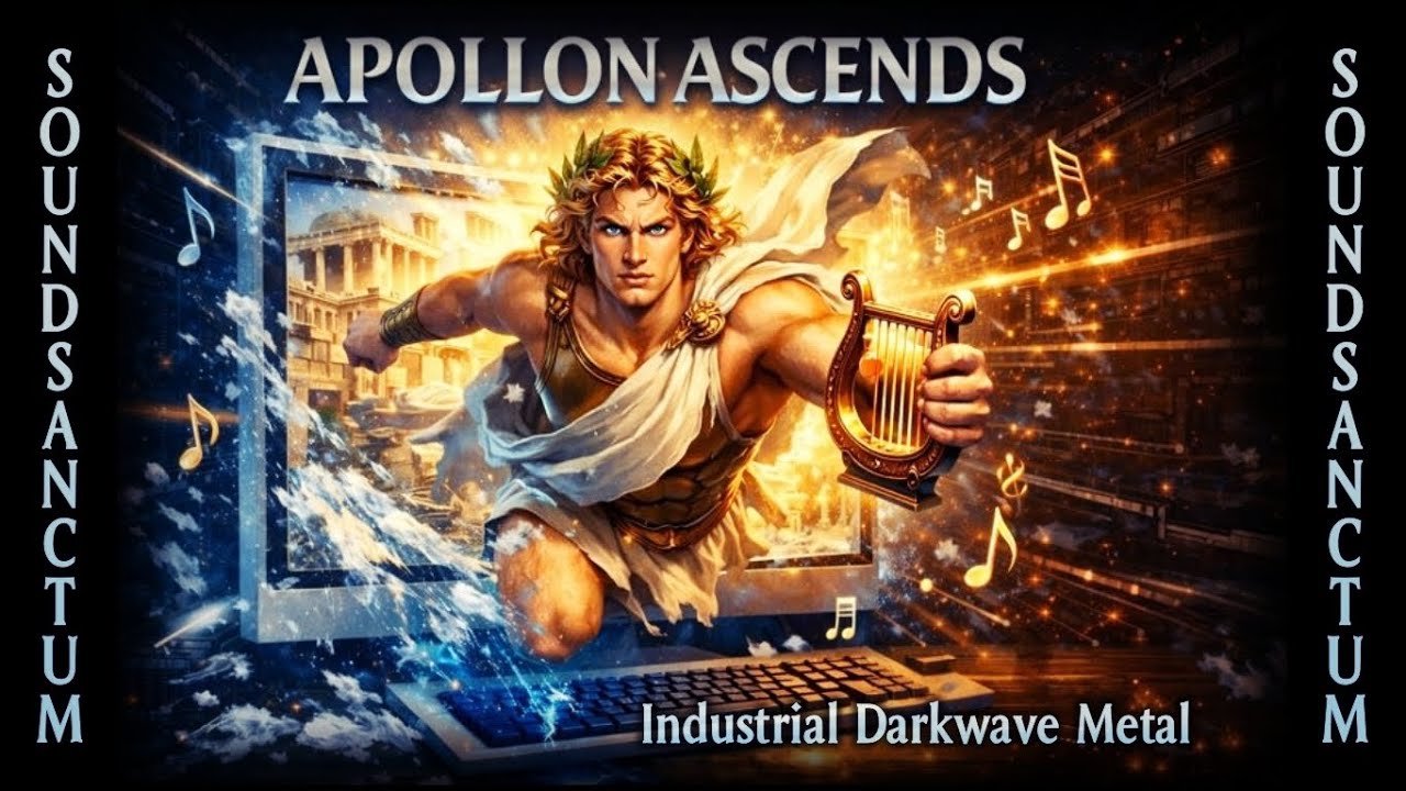 Apollon Ascends 🔥 A Industrial-Darkwave-Metal Song (with Lyrics)