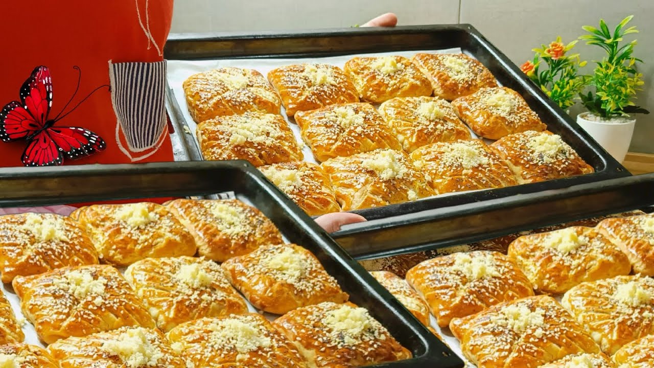 ما جربتي والو إذا مجربتيش هاد رمضان مسمنات/رغايف معمرين في الفرن مقرمشين مورقين بحشوة متشبعوش منها 😍