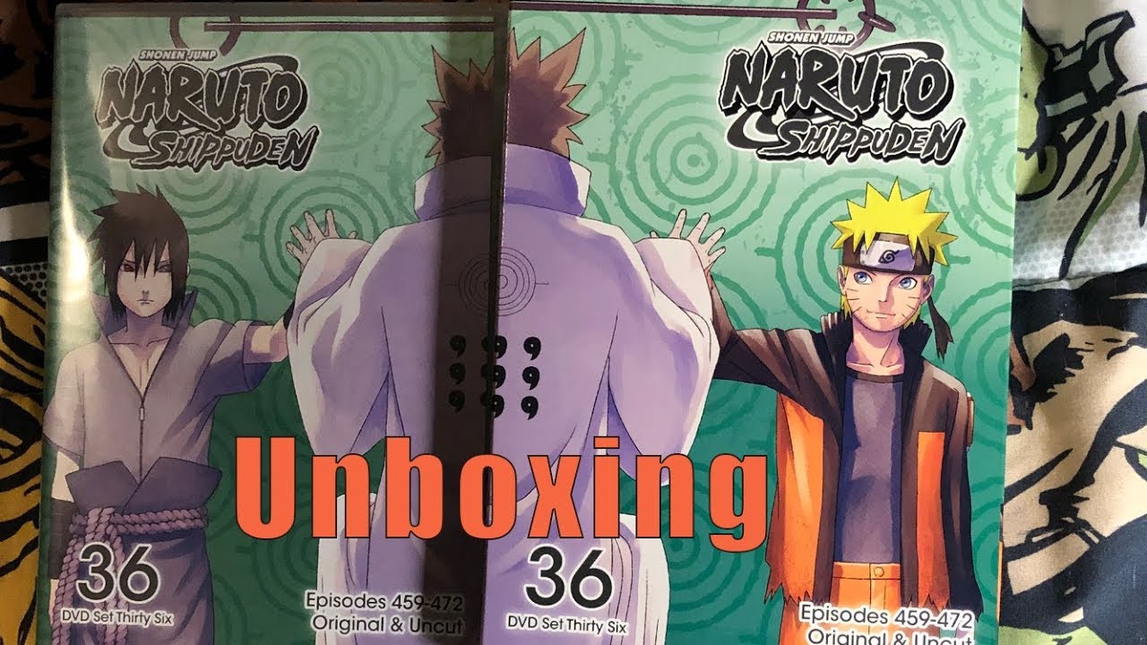 Naruto Shippuden Uncut Set 36 (DVD) : Various  