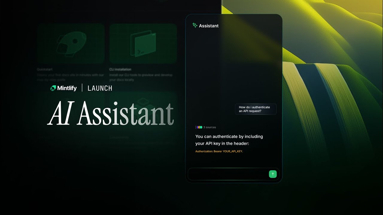 Mintlify AI Assistant: Turn docs into a product expert - YouTube