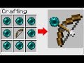 HOW TO CRAFT a TELEPORT BOW in Minecraft! SECRET RECIPE *OVERPOWERED*