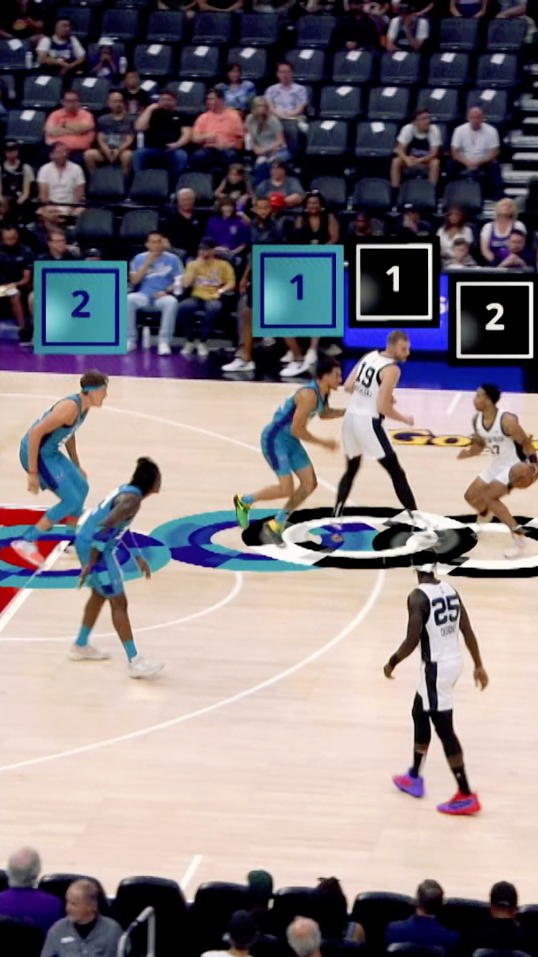 Staying active on the defensive end ?