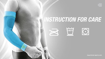 BAUERFEIND Sports Compression Sleeves Arm Doffing Guide