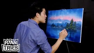 Ryan Tries: A Bob Ross Tutorial