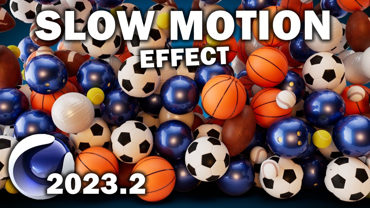 Cinema 4d 2023.2: Slow-Mo(tion) Effect Tutorial