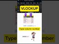 VLOOKUP in 10 Seconds ⚡#Excel #VLOOKUP #ExcelTips #ExcelFormula #ExcelTricks #ExcelTutorial #viral