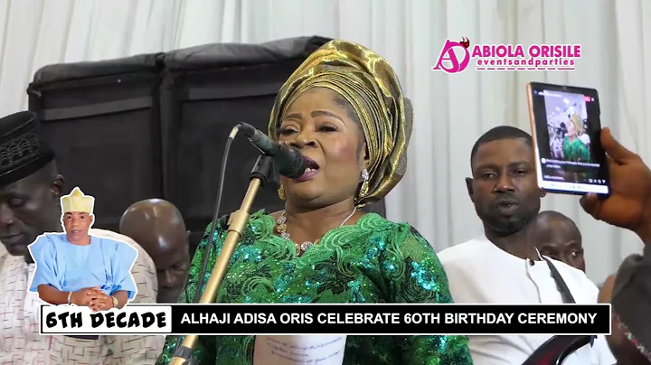 ALL HAIL QUEEN OF WAKA...SALAWA ABENI PERFORMANCE AT ALHAJI ADISA ORIS 6OTH BIRTHDAY PARTY