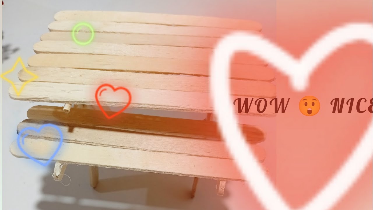 DIY ice cream 🍨 stick crafting unique ideas|home decoration nice ideas|crafting