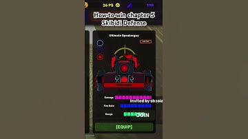 #roblox #skibididefense #chapter5 How to win chapter 5 Skibidi Defense