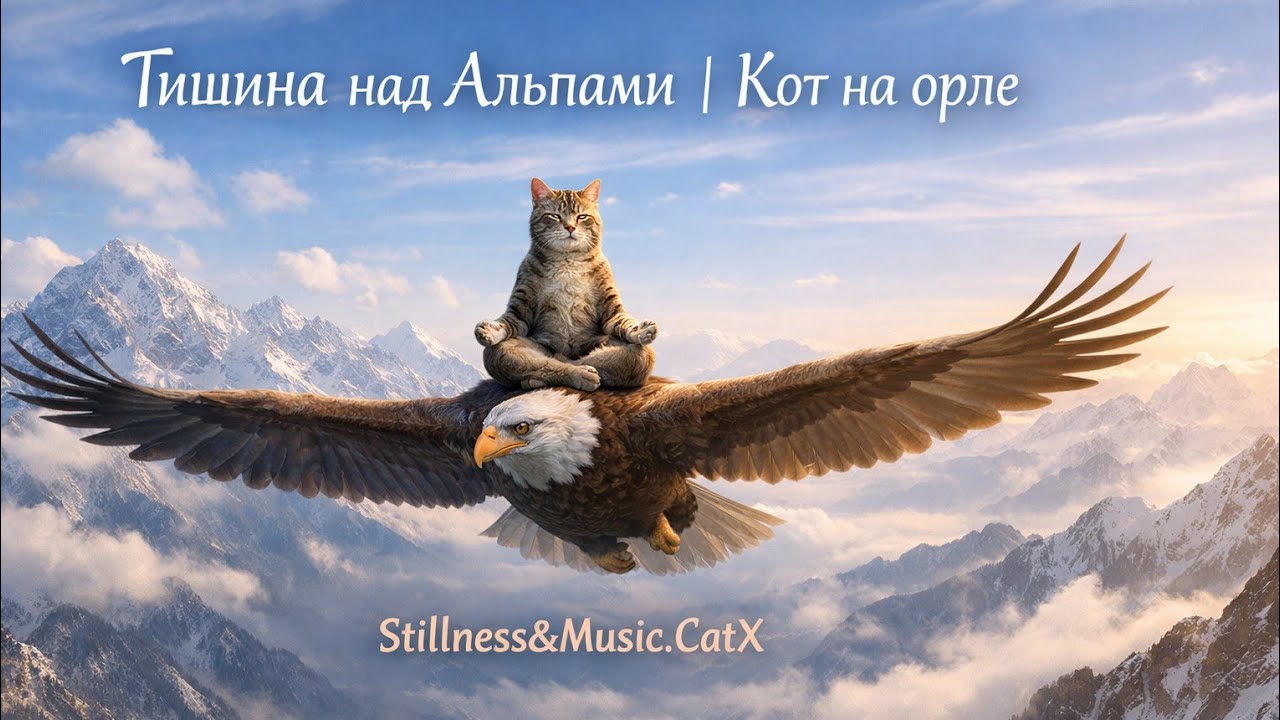  Meditation. Above the Alps | Cat Riding an Eagle | Handpan & Trumpet