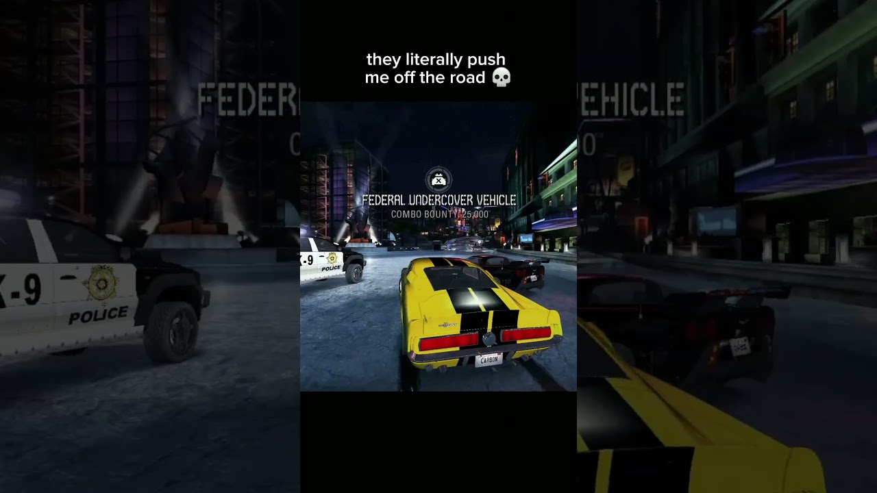 NFS Carbon cops is crazy 
