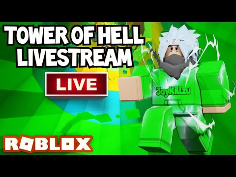 Roblox Live Tower Of Hell Other Games With Viewers The Hunt For 13k Youtube - roblox robot 64 episode 1 live stream game play on vip