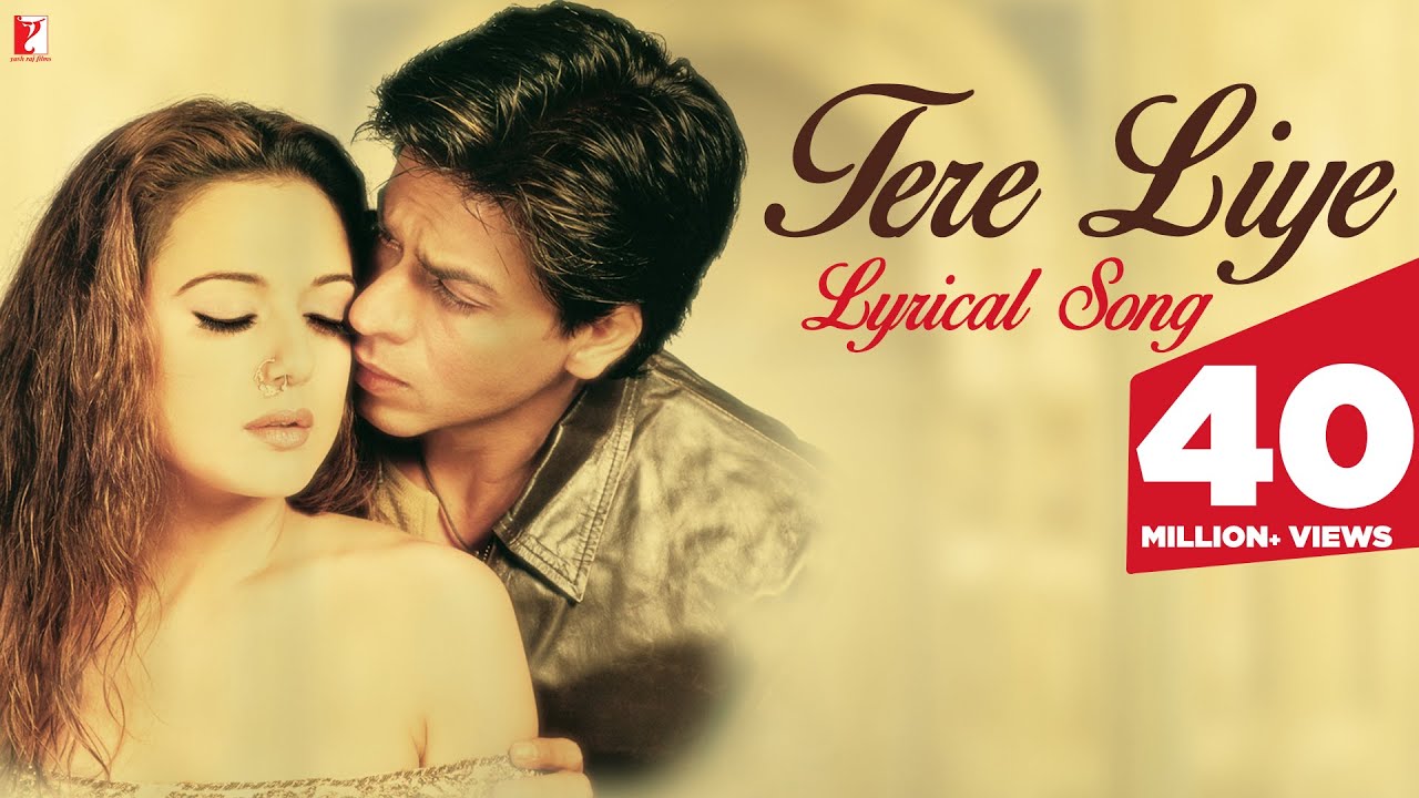 Tere liye  Song with Lyrics  Veer Zaara  Shah Rukh Khan Preity Zinta  Javed Akhtar Madan Mohan