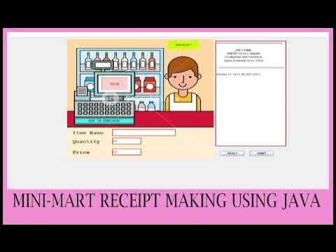 Create a receipt in java? | learn to code | - YouTube