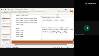PM MAY 2026 DIET: VARIANCE ANALYSIS