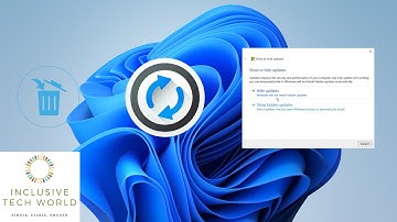 How to Uninstall, Hide & Unhide Windows Updates in Windows 10 & 11 | InclusiveTechWorld