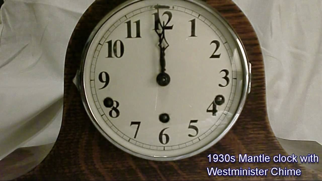 1930s mantle clock