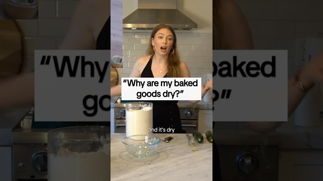“Why are my baked goods dry?”