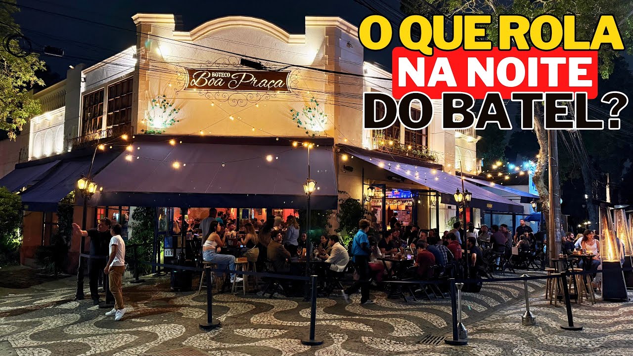 COMO É A NOITE NO BAIRRO MAIS CARO DE CURITIBA?