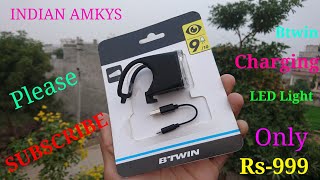 Btwin Bicycle Charging LED Light Only 