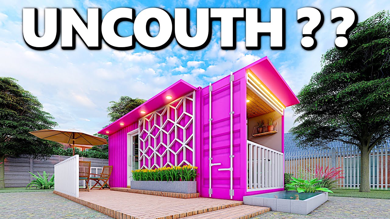 NEW SHIPPING CONTAINER HOUSE TOUR 20 FT YouTube