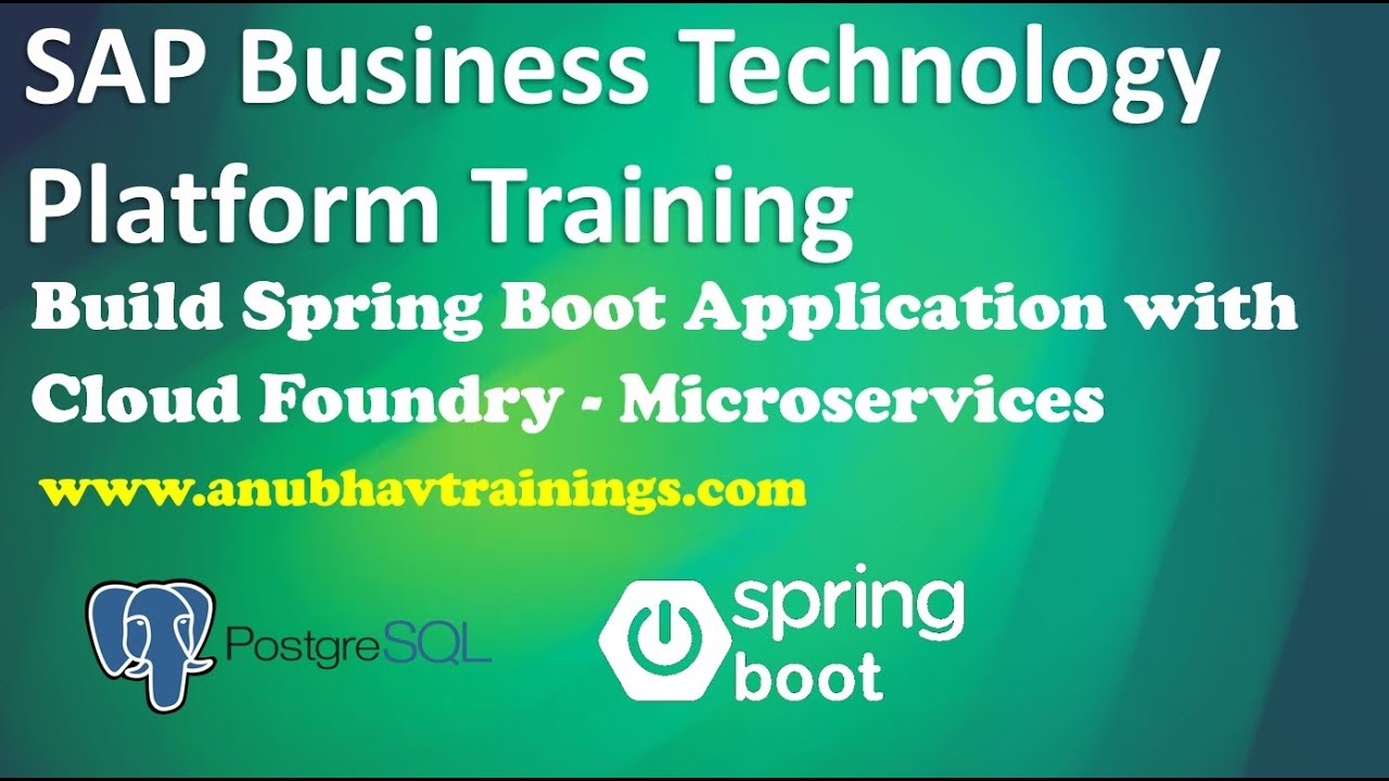 cloud foundry spring boot